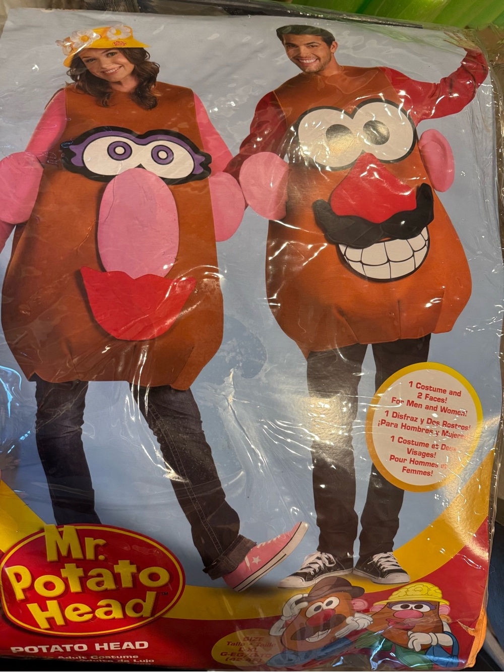 Potatoe head costume large-x large